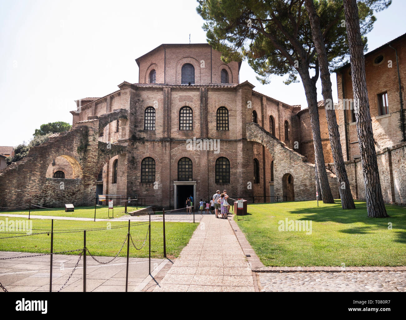 Italy, Emilia Romagna, Ravenna, Basilica of San Vitale Stock Photo