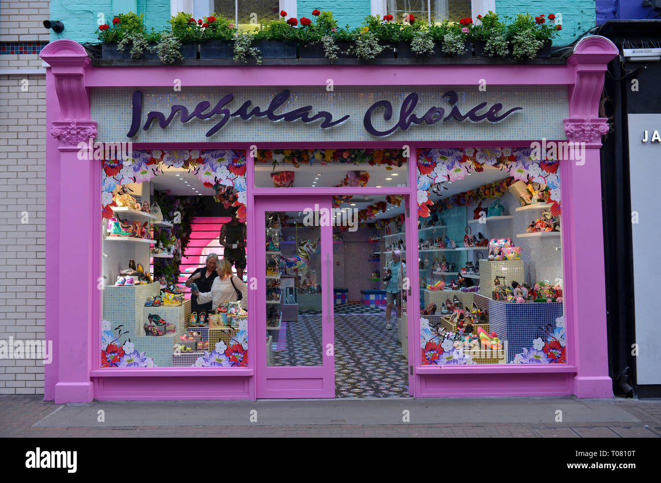 irregular choice stores