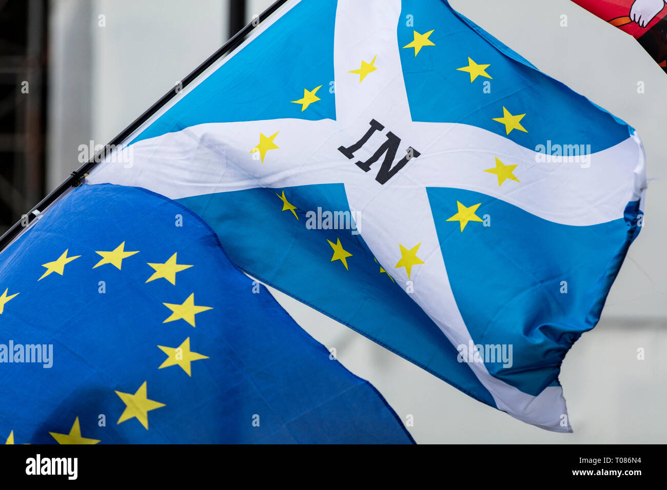 Scottish Parliament Flags Hi res Stock Photography And Images Alamy
