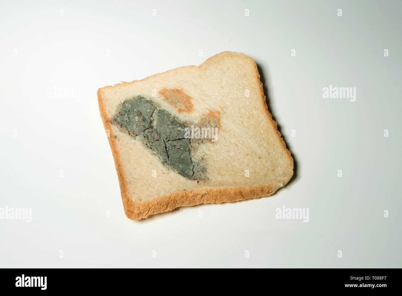 Verdorbene Lebensmittel, Toast Stock Photo