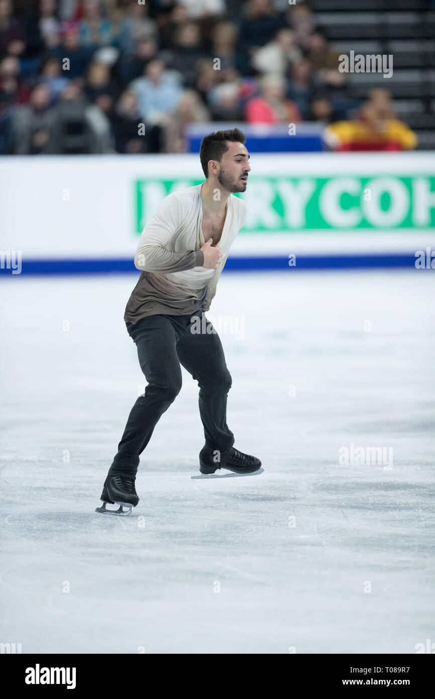 Kevin Aymoz from France during 2019 European championships Stock Photo