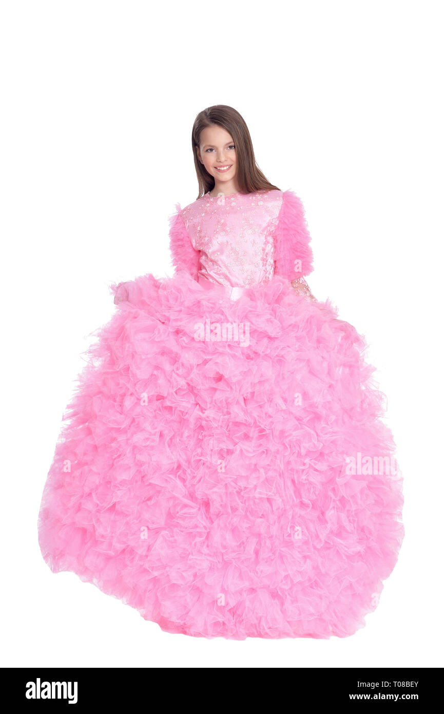 Portrait of happy little girl in carnival costume Stock Photo - Alamy