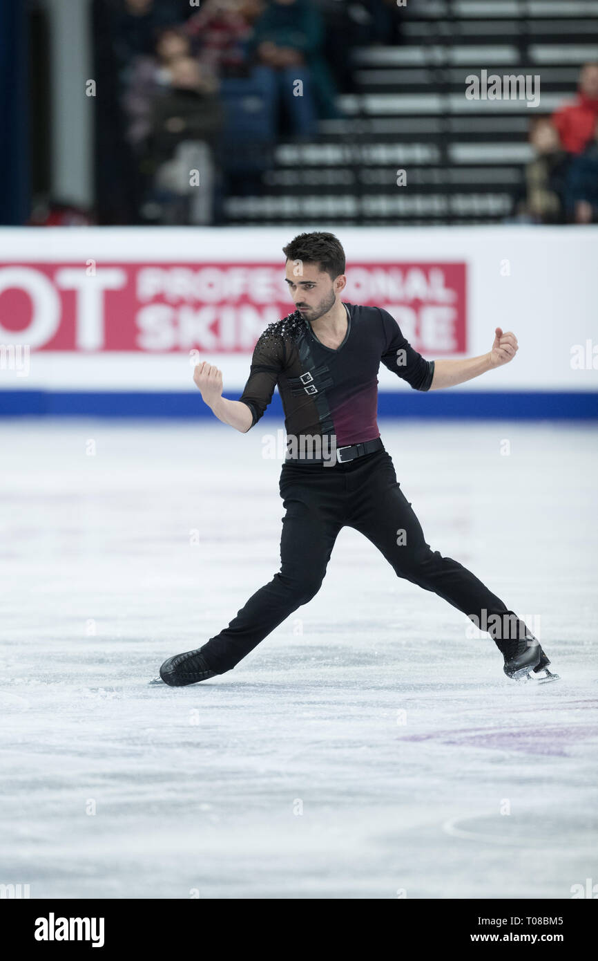 Kevin Aymoz from France during 2019 European championships Stock Photo