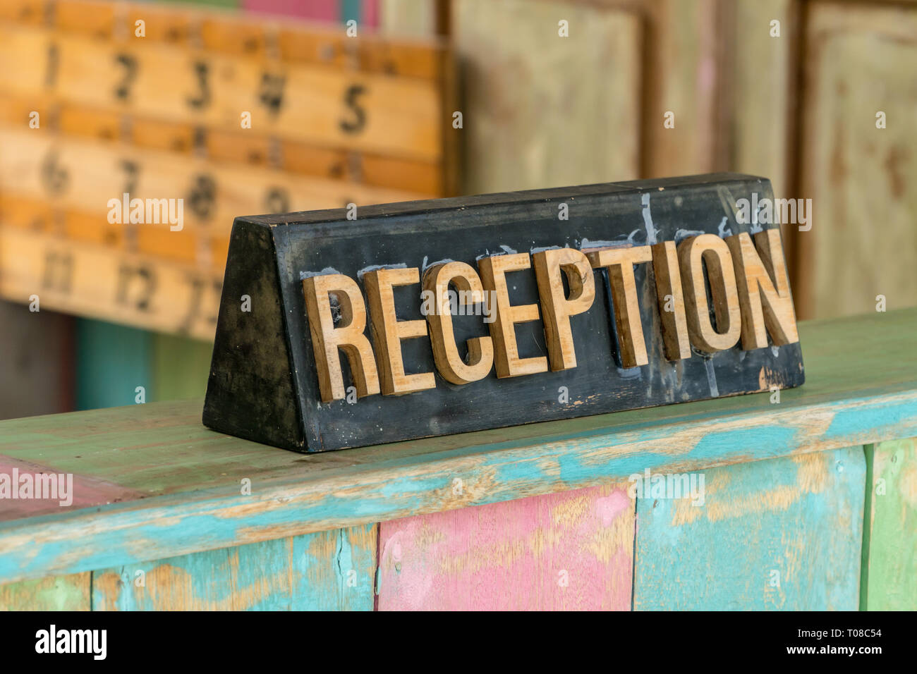 Budget reception sale desks