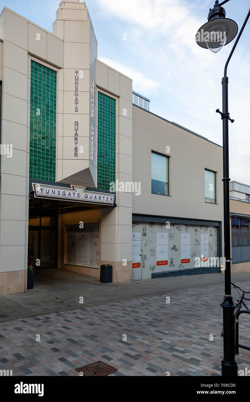 The Tunsgate centre, Guildford, England Stock Photo Alamy