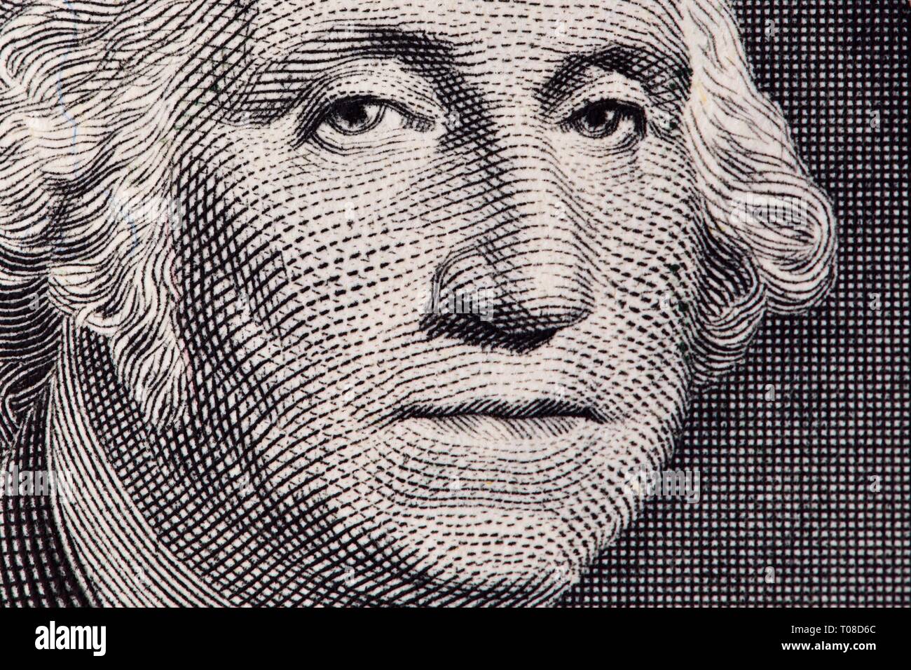 One dollar bill george hi-res stock photography and images - Alamy