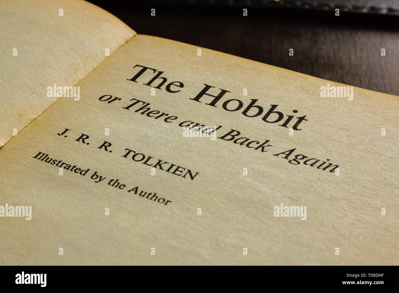 The hobbit book hi-res stock photography and images - Alamy