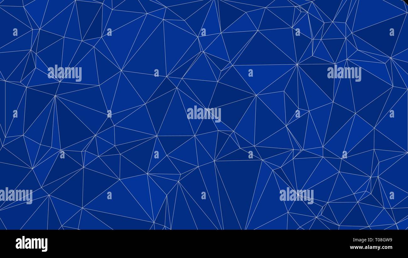 Technical futuristic vector abstract dark blue background Stock Vector