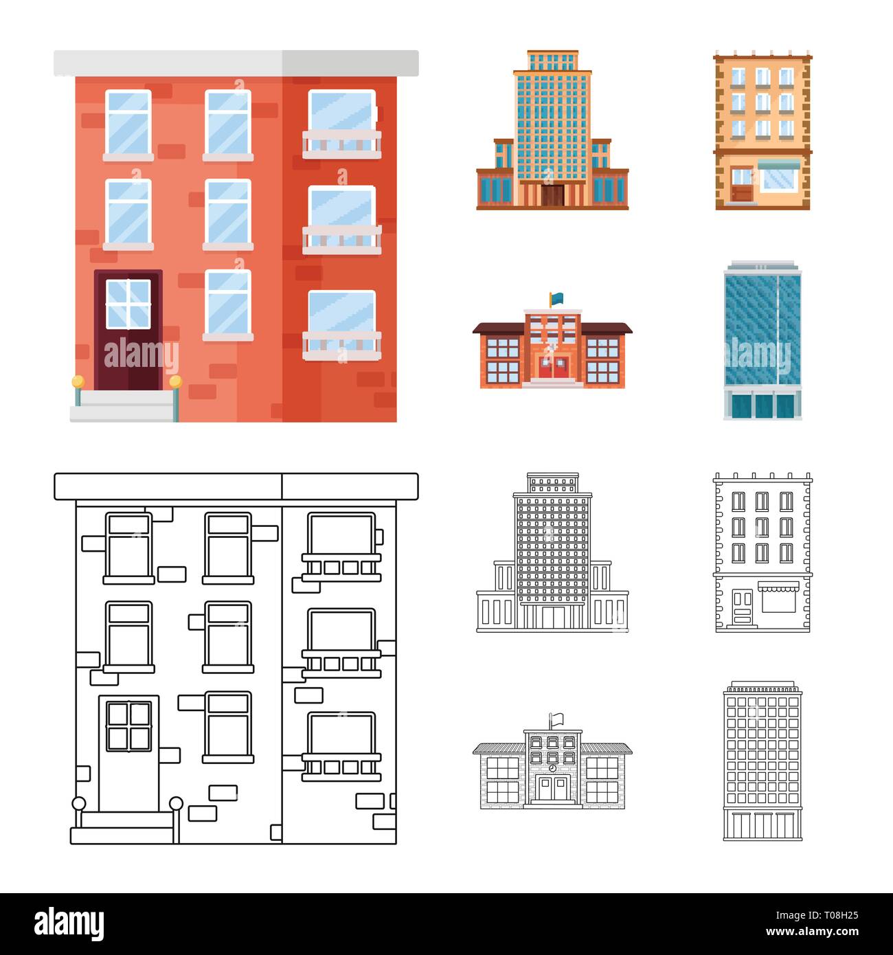 house,hotel,school,skyscraper,brick,high,residence,college,roof,rise ...