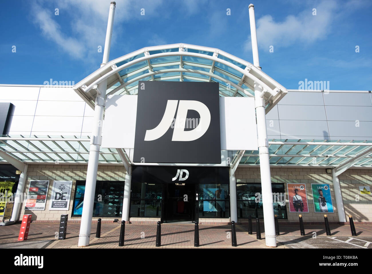 JD Sports retail store. Stock Photo