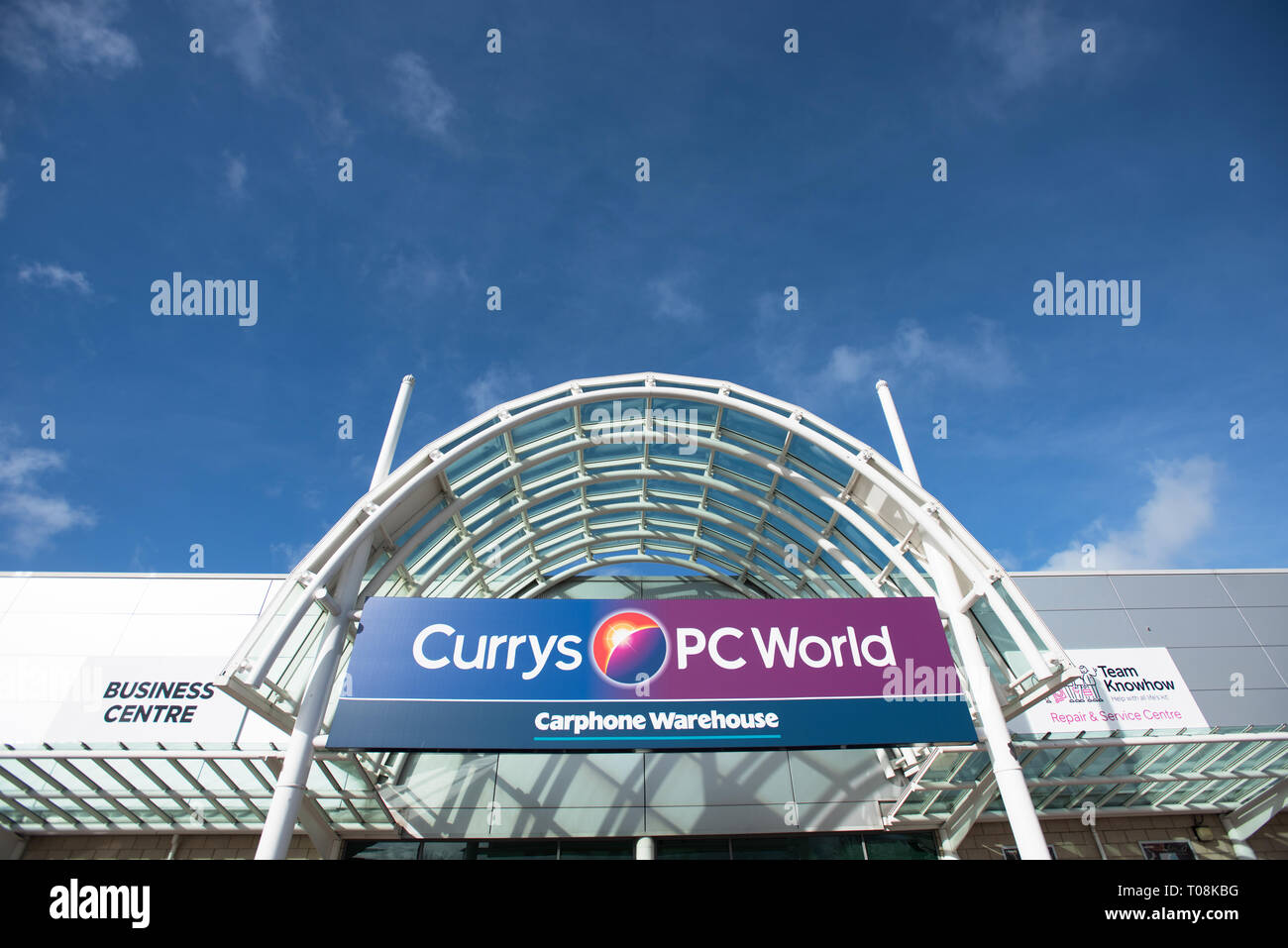 Currys PC World Carphone Warehouse retail unit Stock Photo Alamy