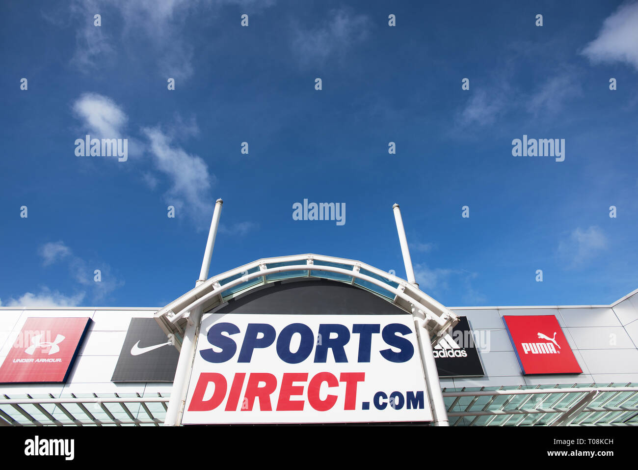 Sports Direct Retail Unit. Stock Photo