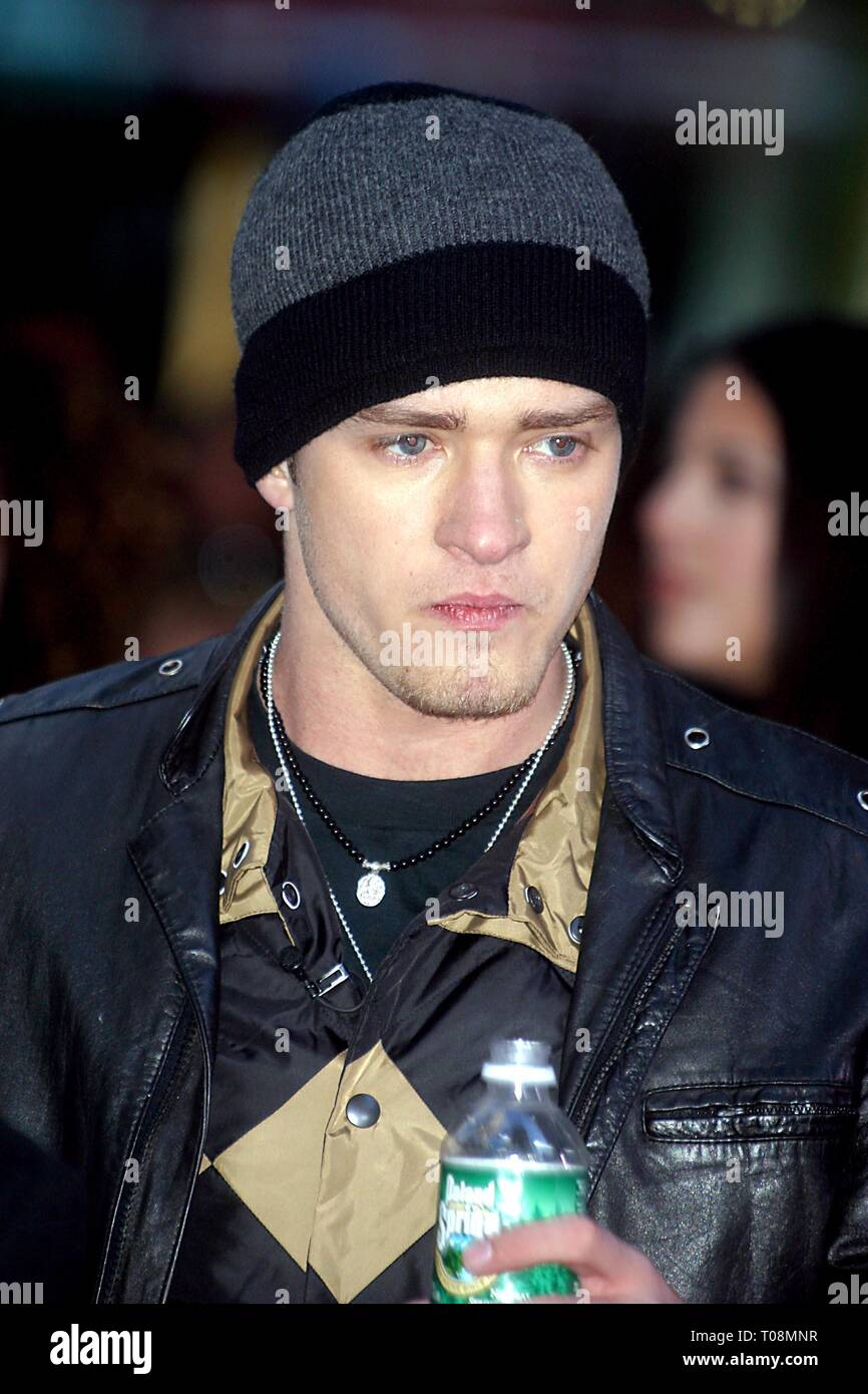 JUSTIN TIMBERLAKE APPEARING ON NBC'S "TODAY SHOW", NYC 11/08/02 Photo