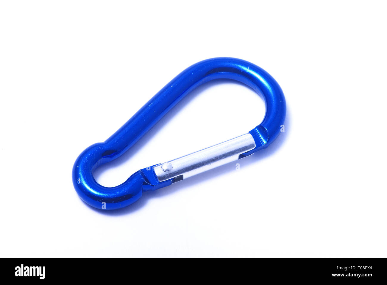 Carabiner clips Stock Photo