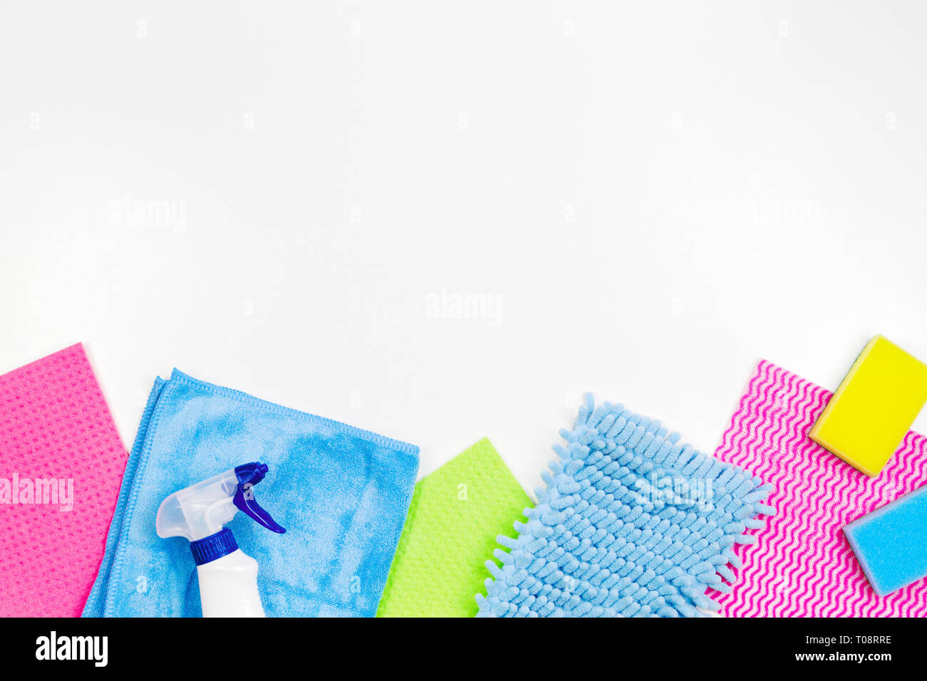 Housework, housekeeping, household, cleaning service concept. Bottle of