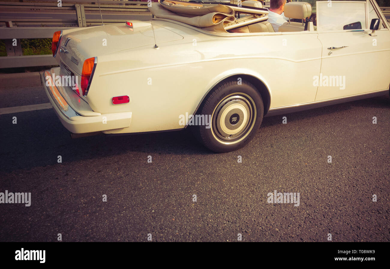 Rolls-Royce Corniche II Convertible Coupe (since 1971) Stock Photo