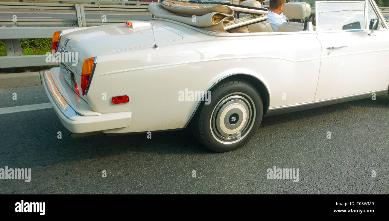 Rolls-Royce Corniche II Convertible Coupe (since 1971) Stock Photo