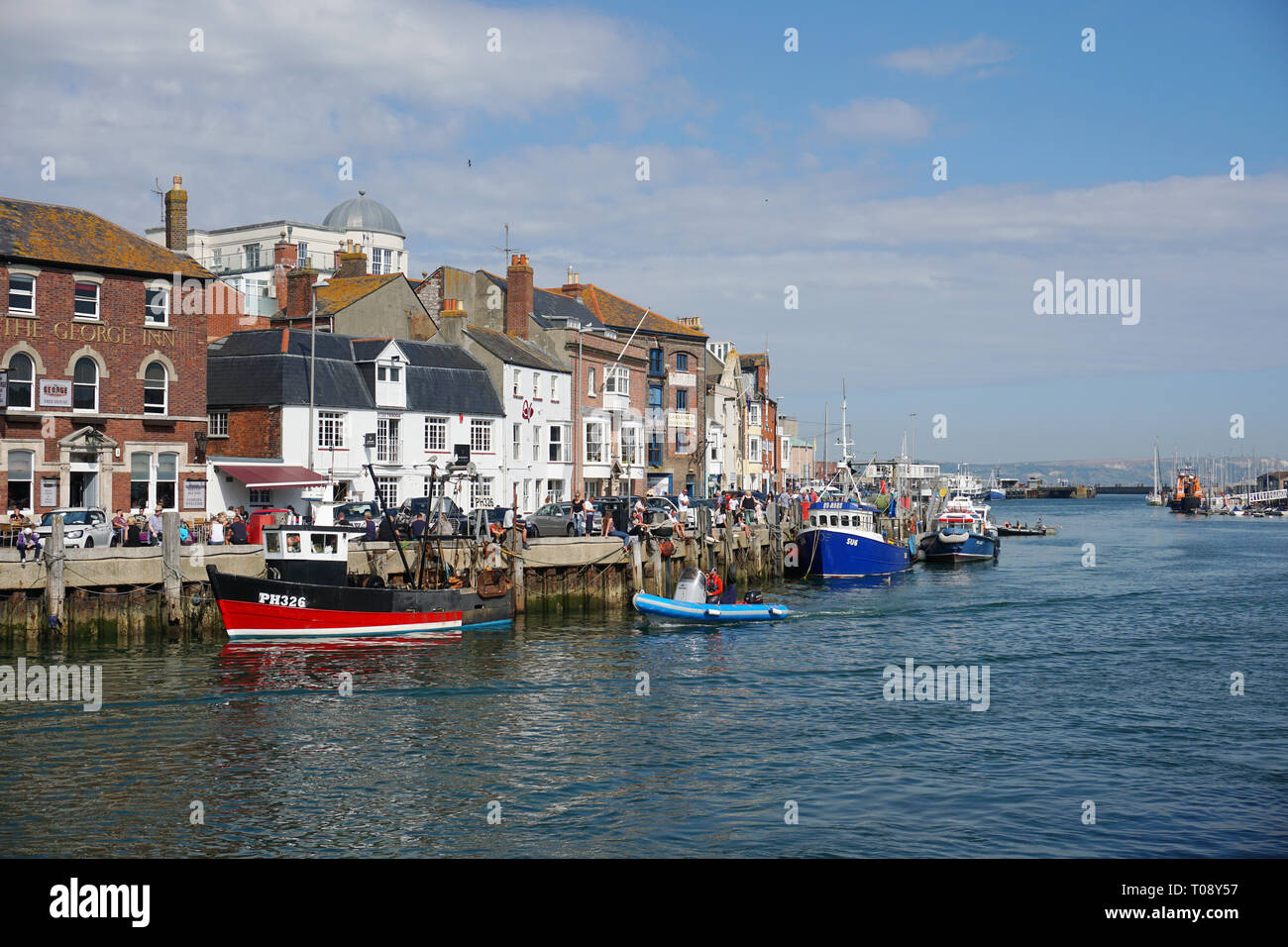 Custom House Quay Weymouth UK Stock Photo Alamy