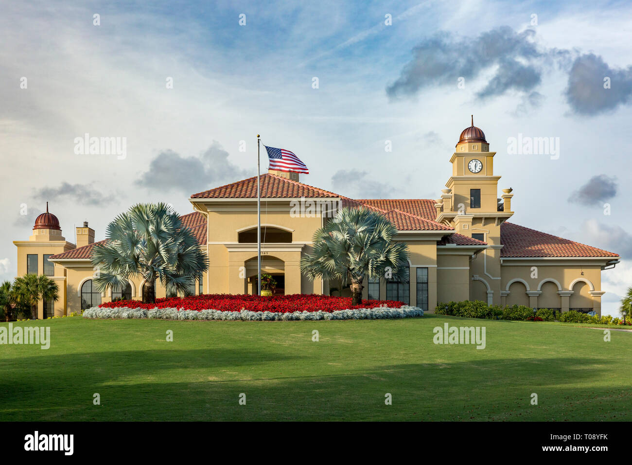 Olde Cypress Country Club, Naples, Florida, USA Stock Photo