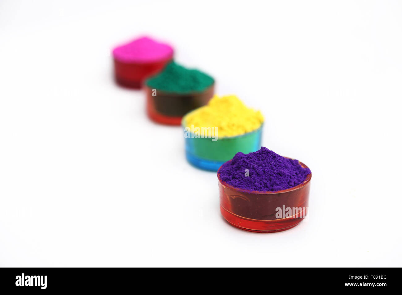Holly Powder Color Fun Holi color powder hi-res stock photography and images - Alamy