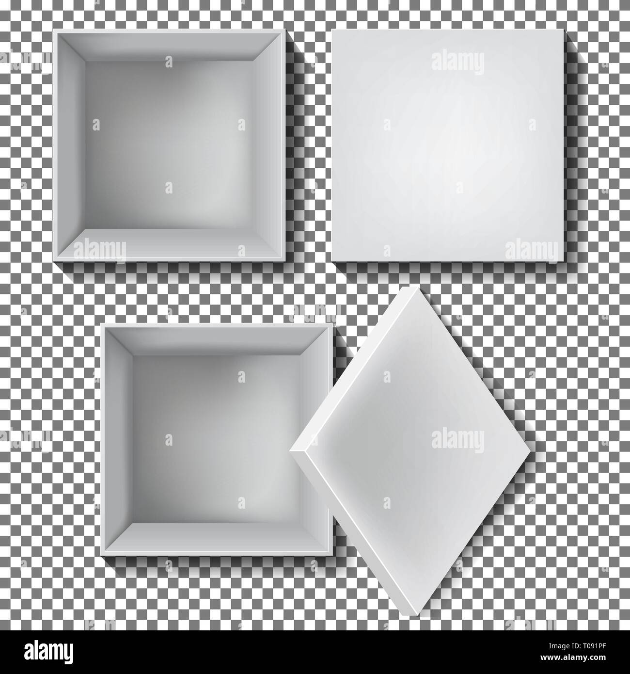 White box vector Stock Vector Image & Art - Alamy