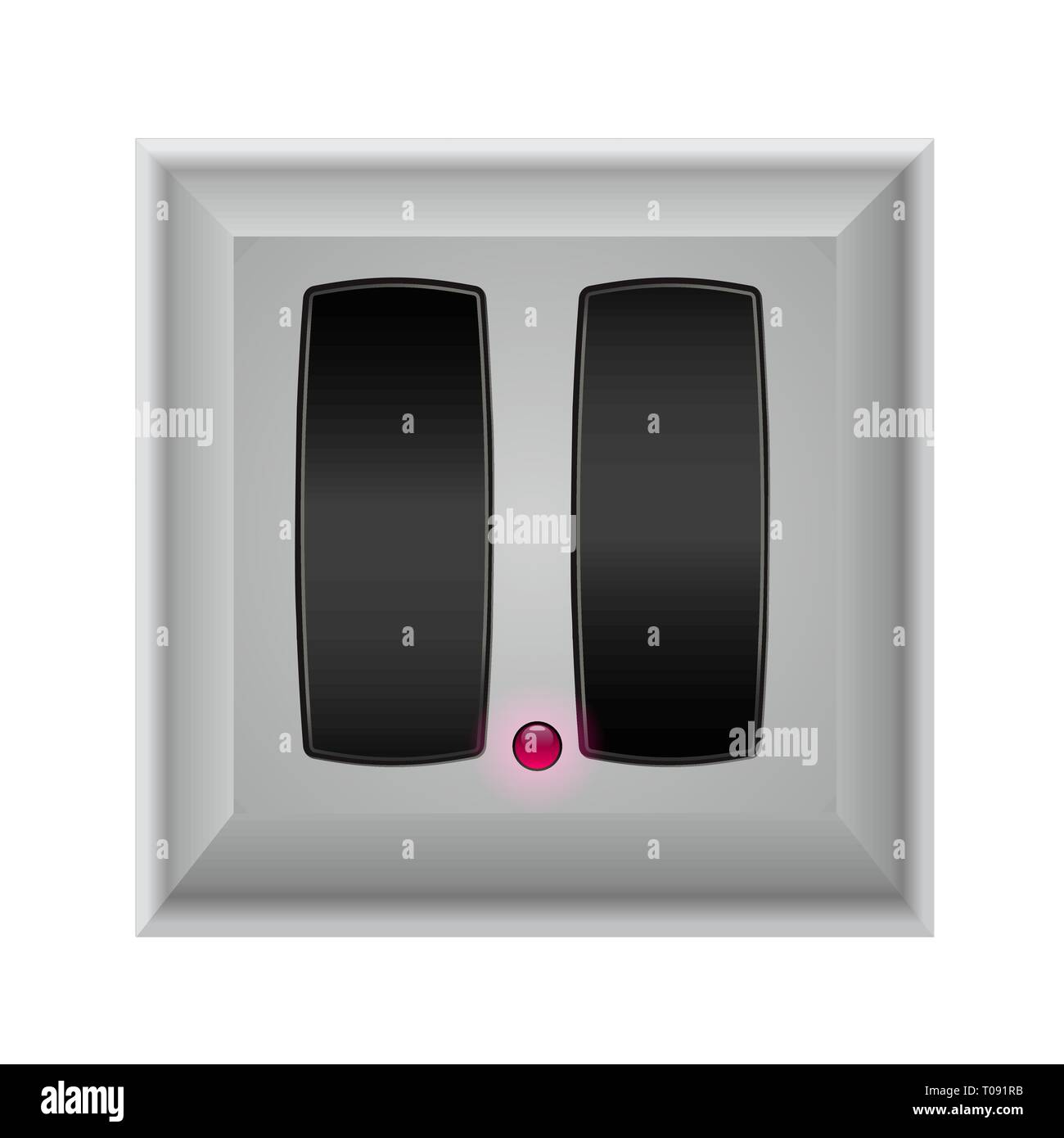 switches in on and off Stock Vector Image & Art - Alamy