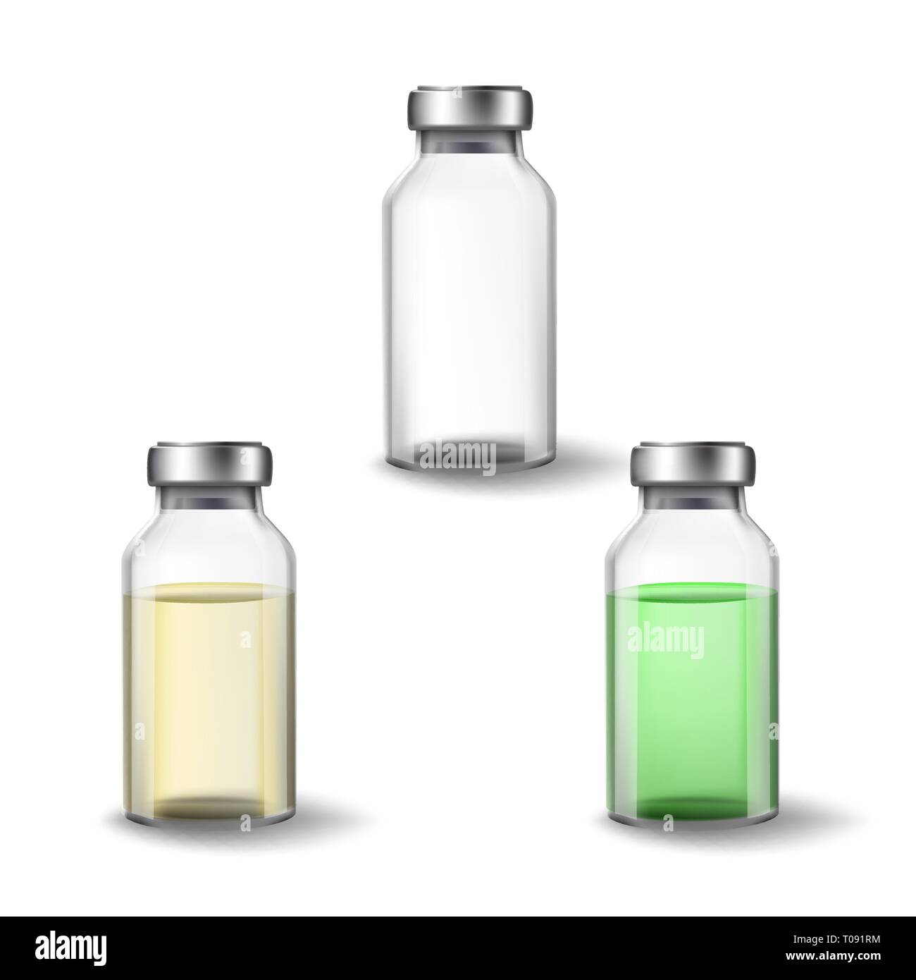 Glass Medicine Vials Stock Vector Image & Art Alamy