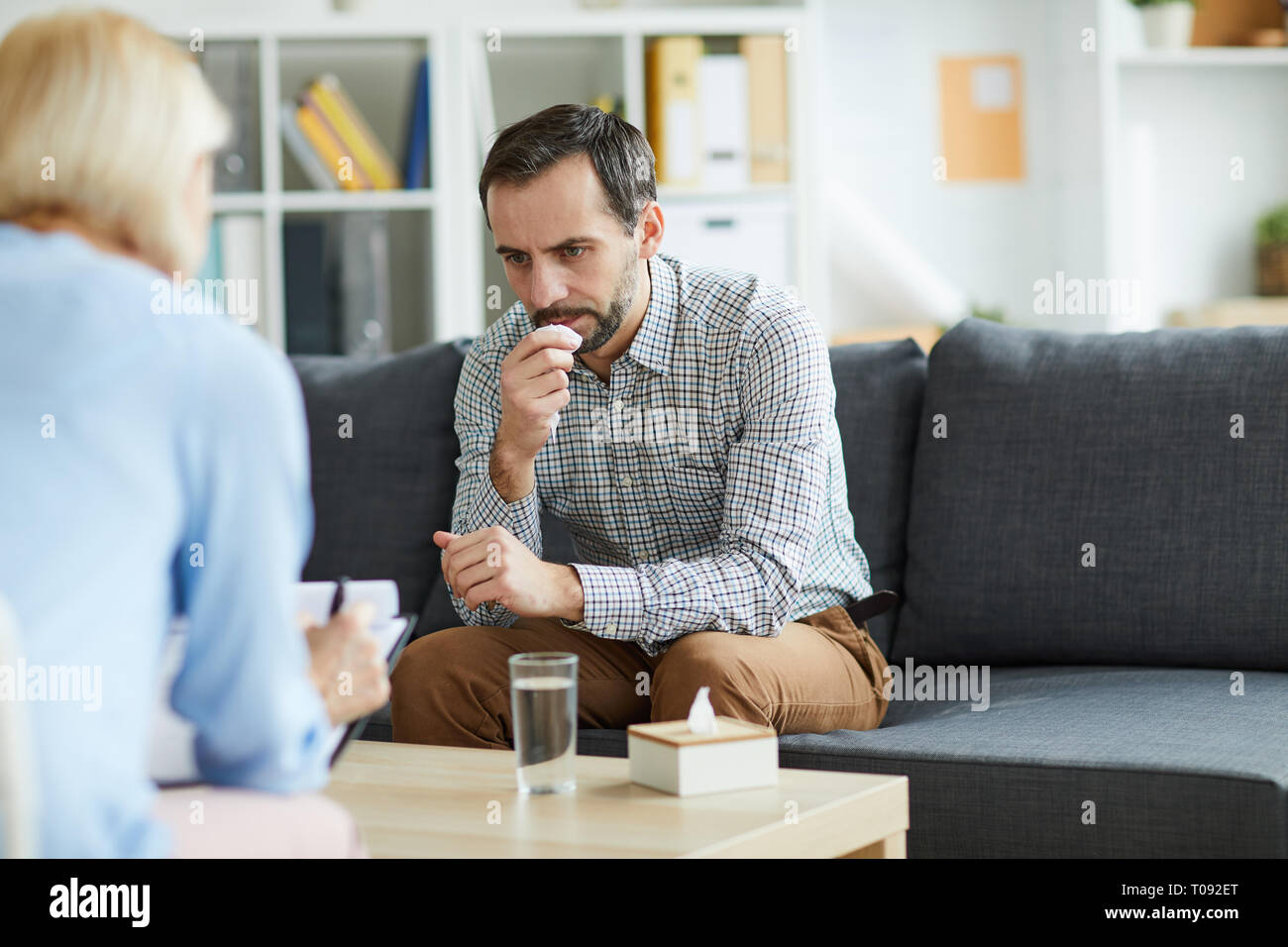 Man counselor hi-res stock photography and images - Alamy