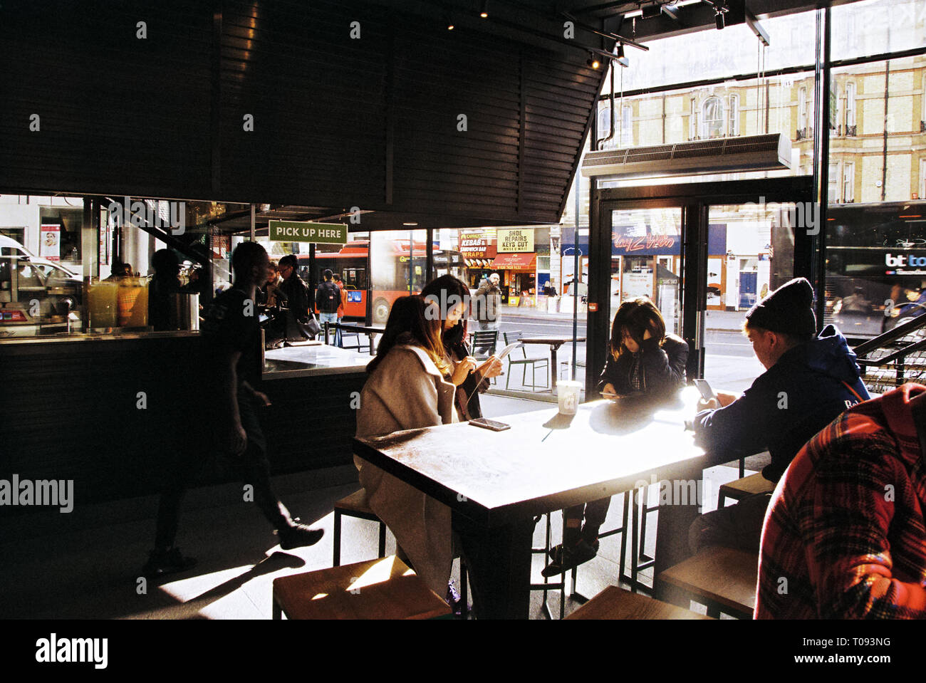 Shake Shack restaurant ,172 Victoria St, Westminster, London, England, United Kingdom Stock