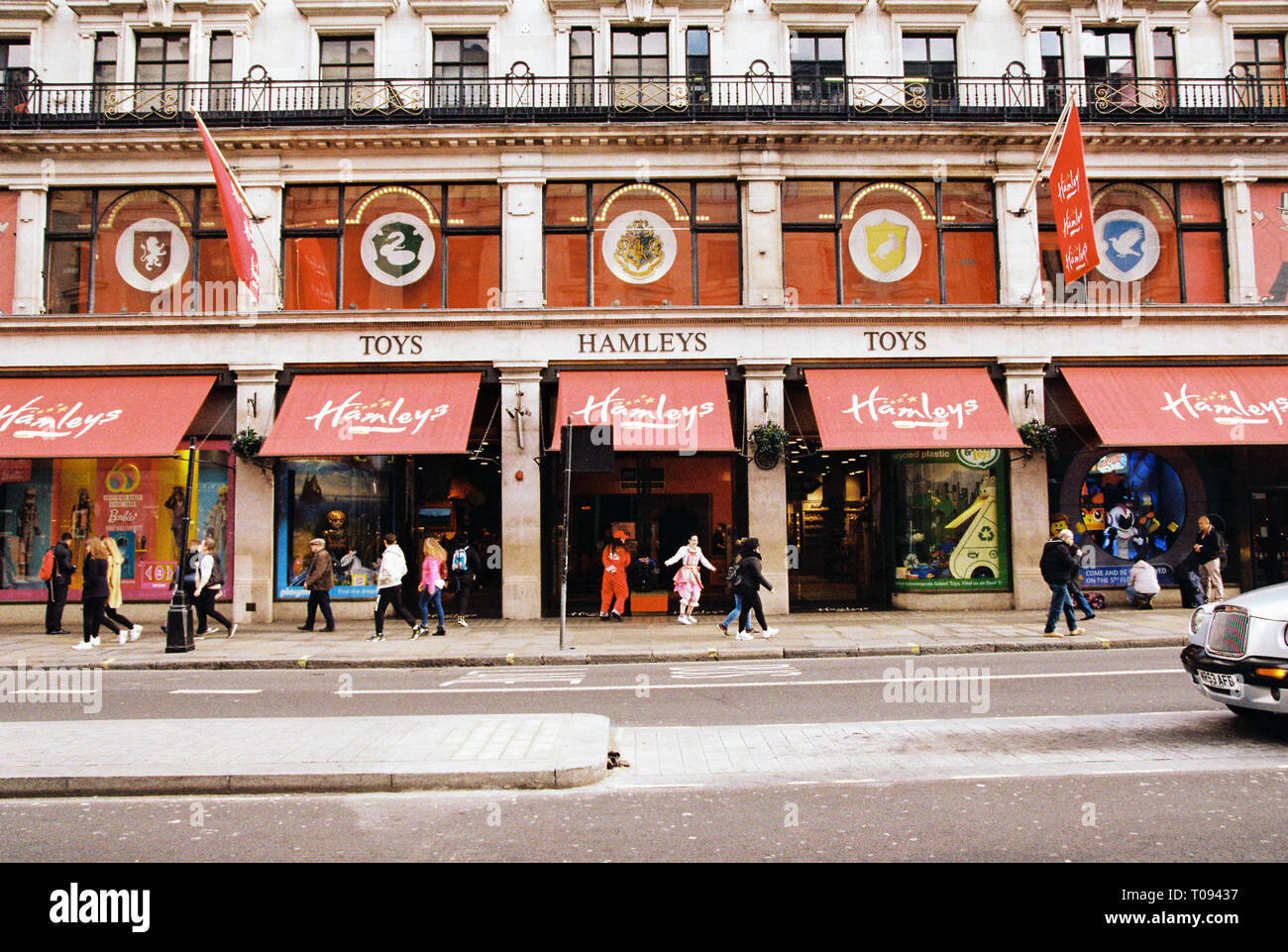 Hamley's toy store, Regents Street, London, England, United Kingdom