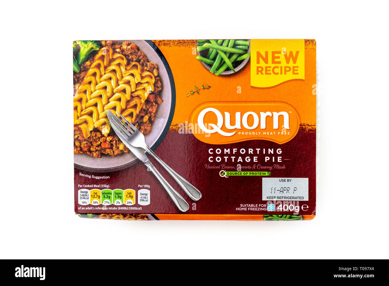Vegetarian Quorn cottage pie Stock Photo - Alamy