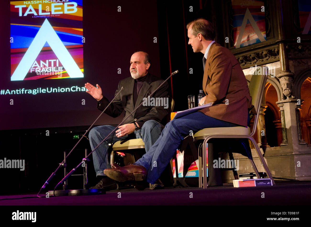 Nassim Nicholas Taleb discusses his best selling book and concept