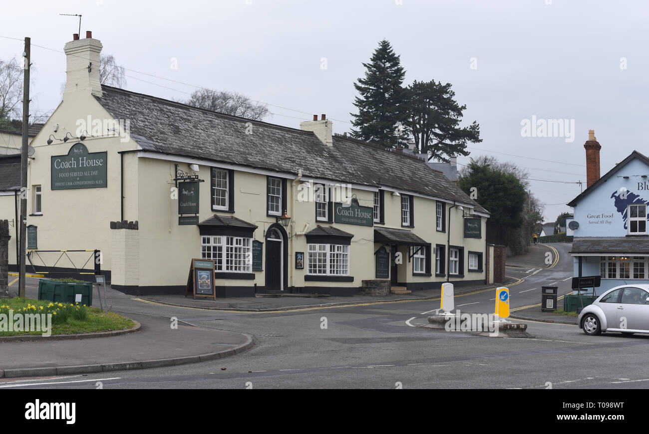 Coach House, formerly White Hart, St Mellons number 3791 Stock Photo