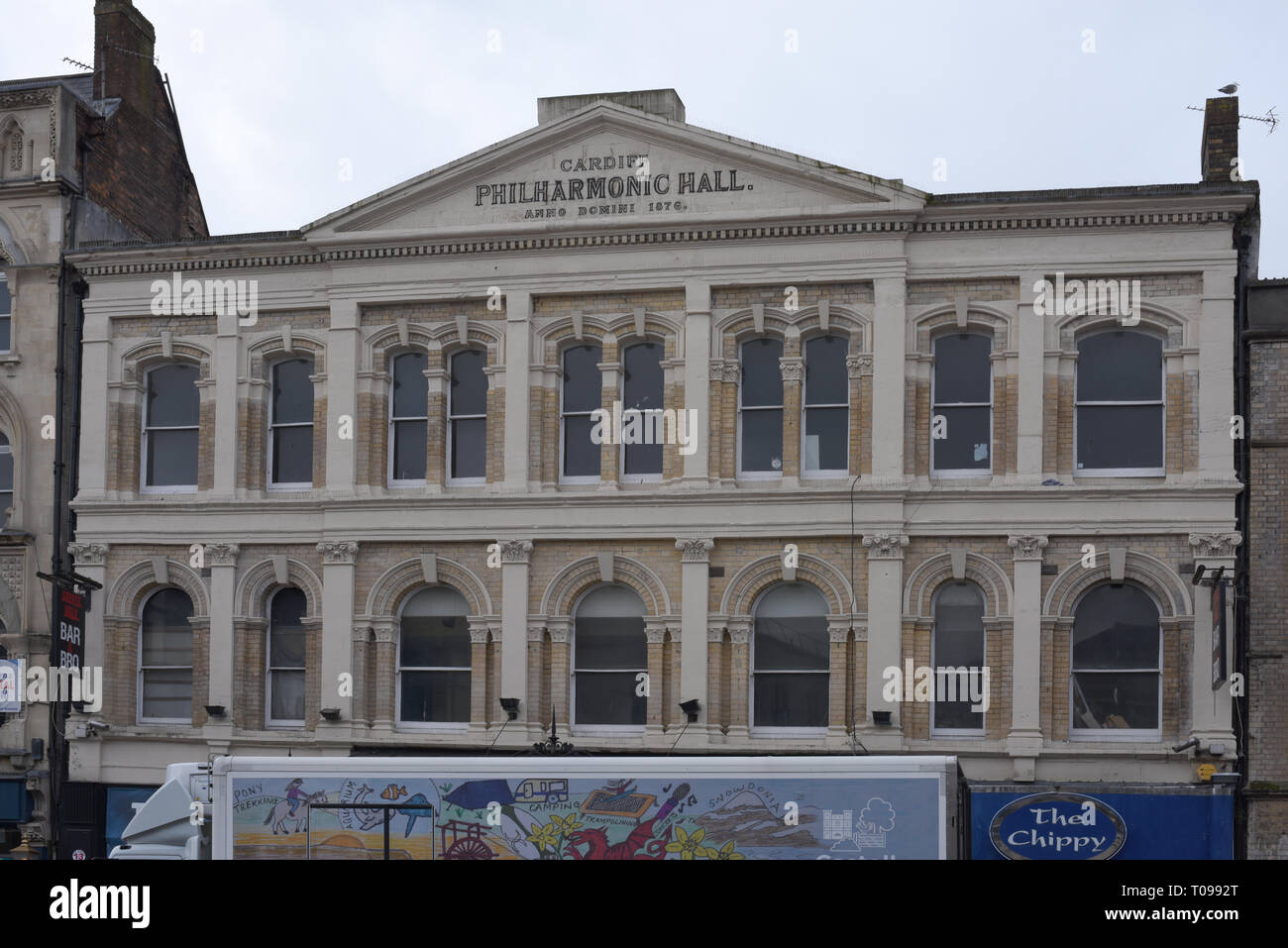 Cardiff Philharmonic Hall number 3813 Stock Photo