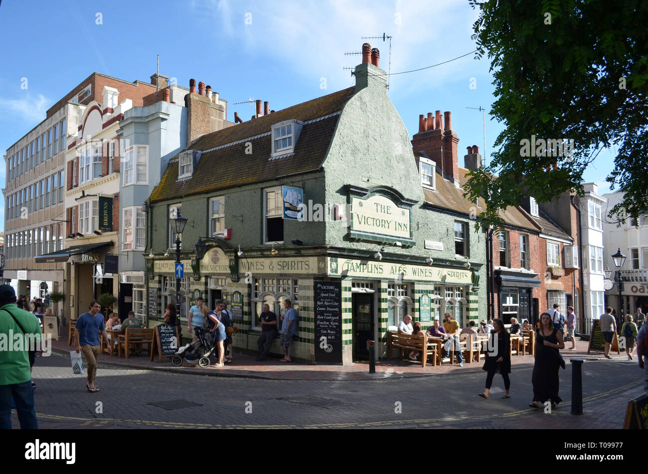 Victory Inn, Duke Street, Brighton in 2012 number 3815 Stock Photo