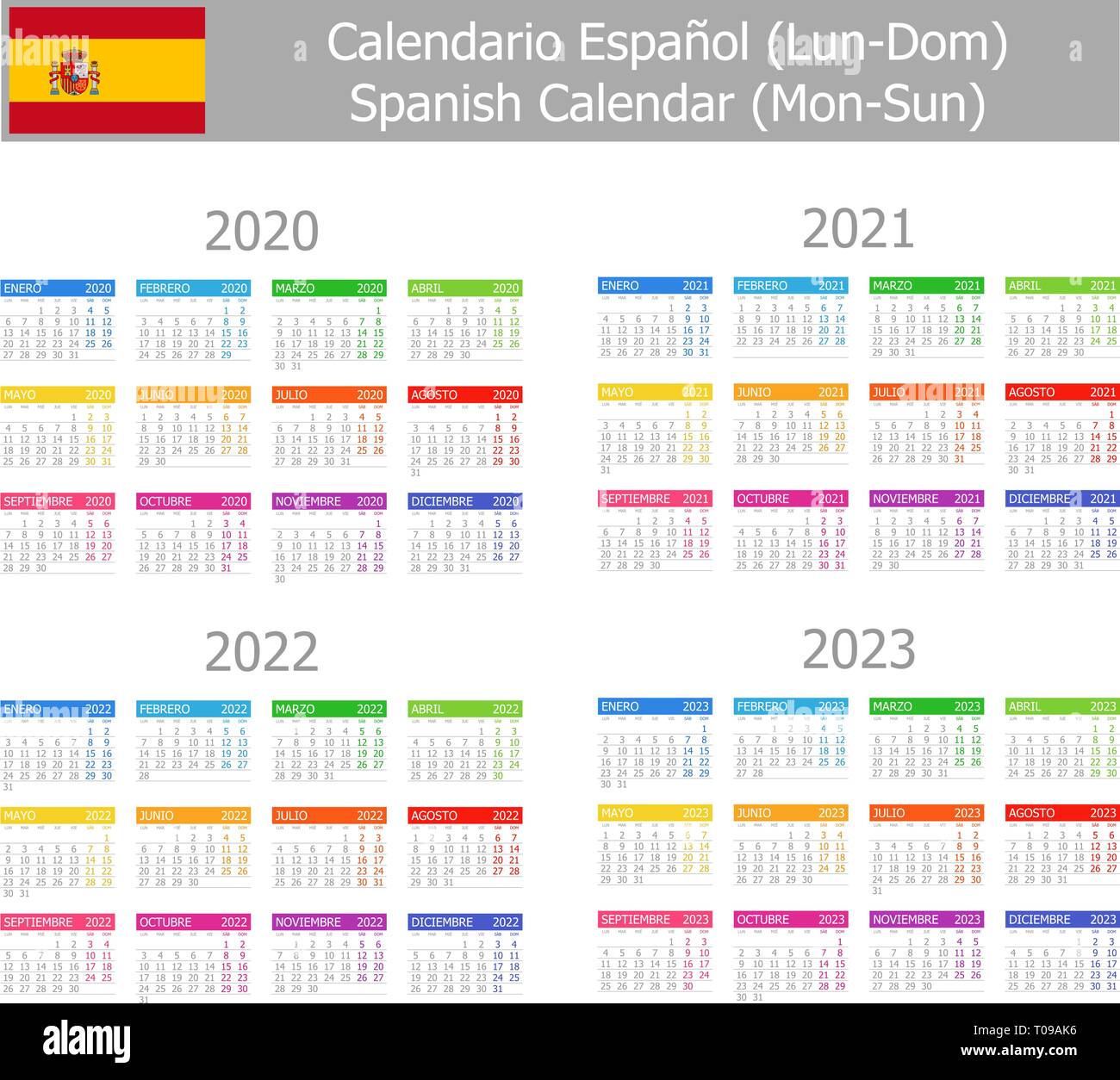 Calendrier Cnds 2023 Calendario 2020 High Resolution Stock Photography And Images - Alamy