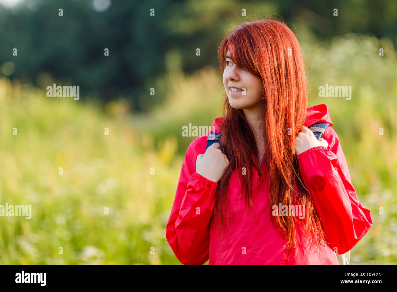 Photo portrait calm girl hi-res stock photography and images - Alamy