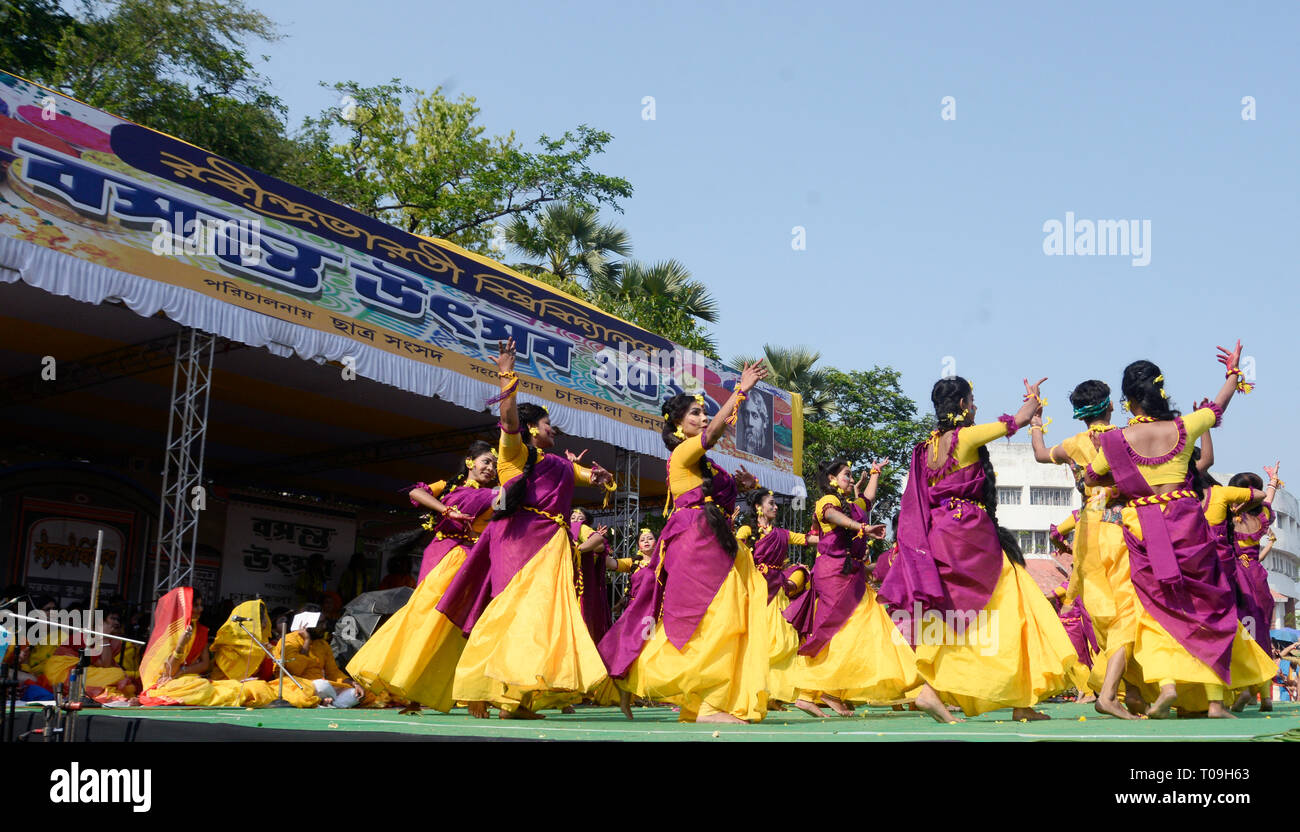 holi festival assembly