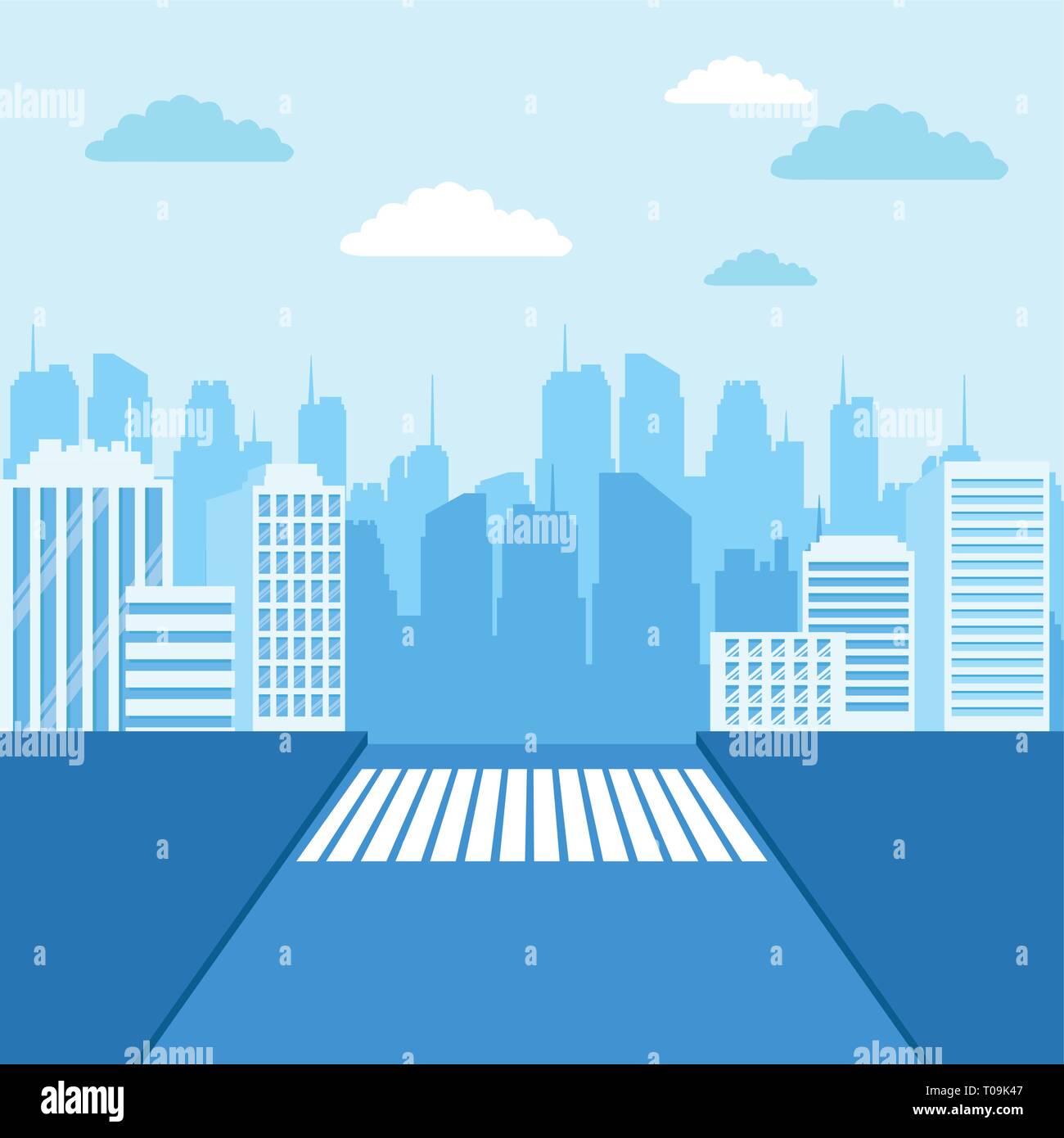 Urban cityscape scenery Stock Vector Image & Art - Alamy