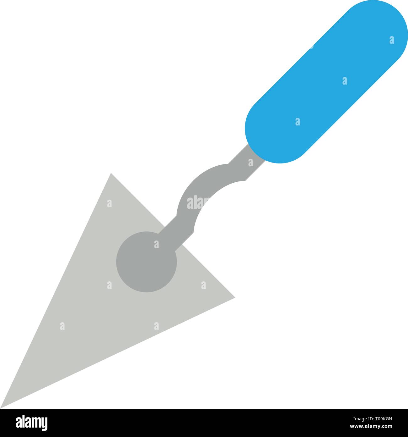 Spatula construction tool isolated Stock Vector Image & Art Alamy
