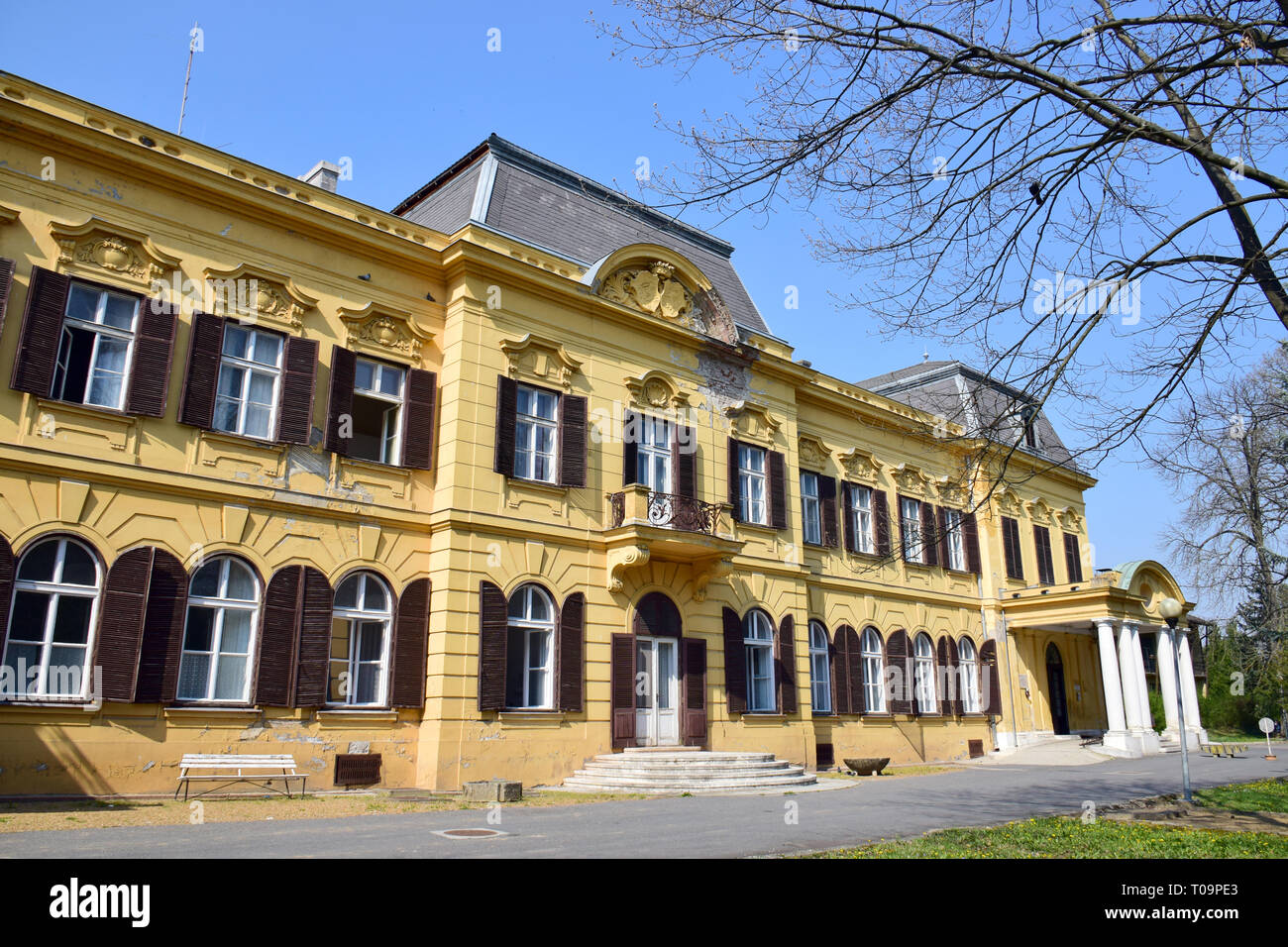 Marcali Szechenyi Castle, Marcali, Hungary. Széchenyi-kastély, Marcali ...