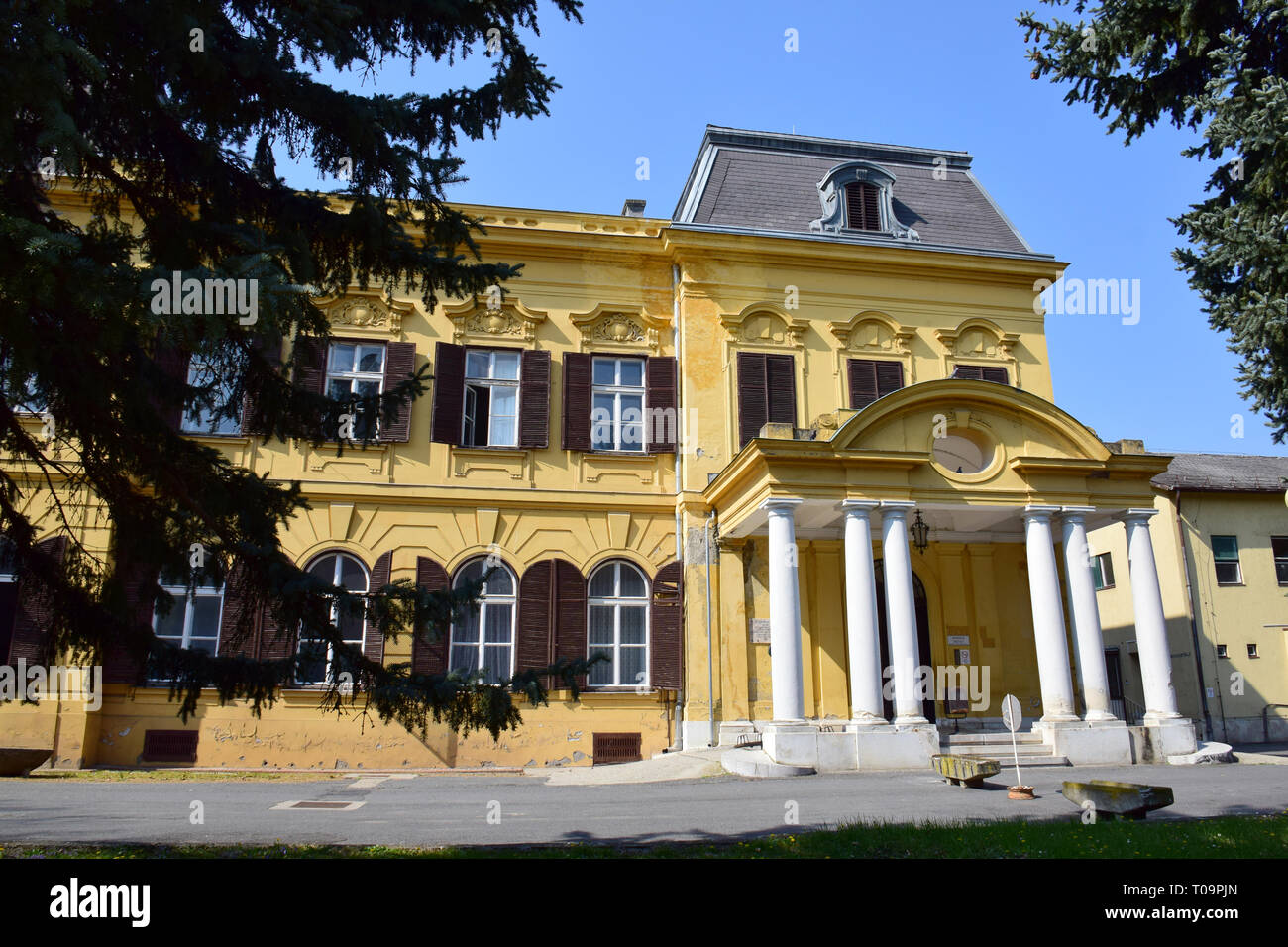 Marcali Szechenyi Castle, Marcali, Hungary. Széchenyi-kastély, Marcali ...