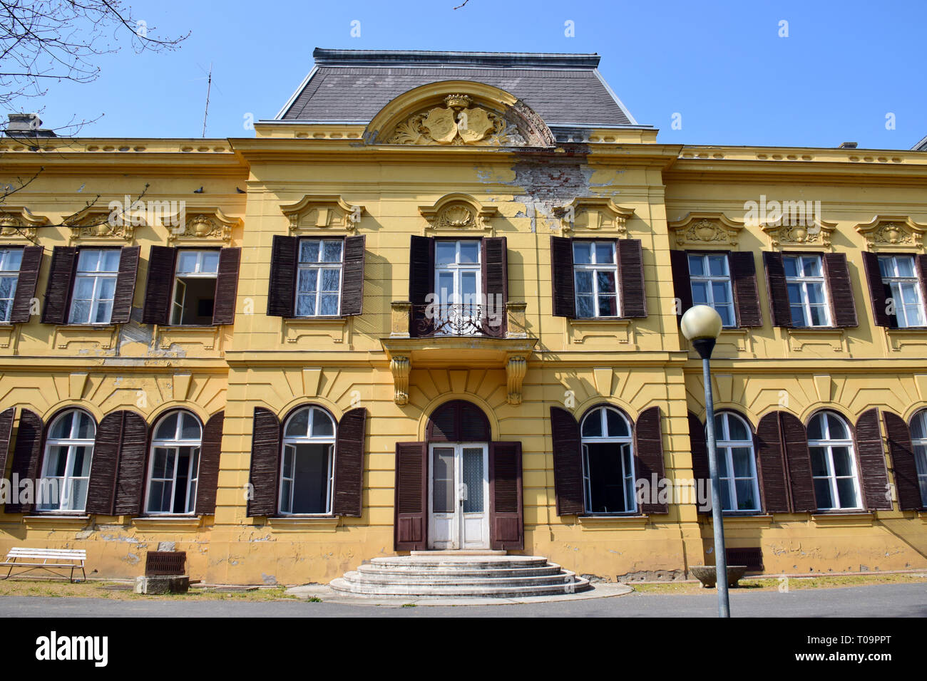 Szechenyi Castle, Marcali, Hungary. Széchenyikastély, Marcali