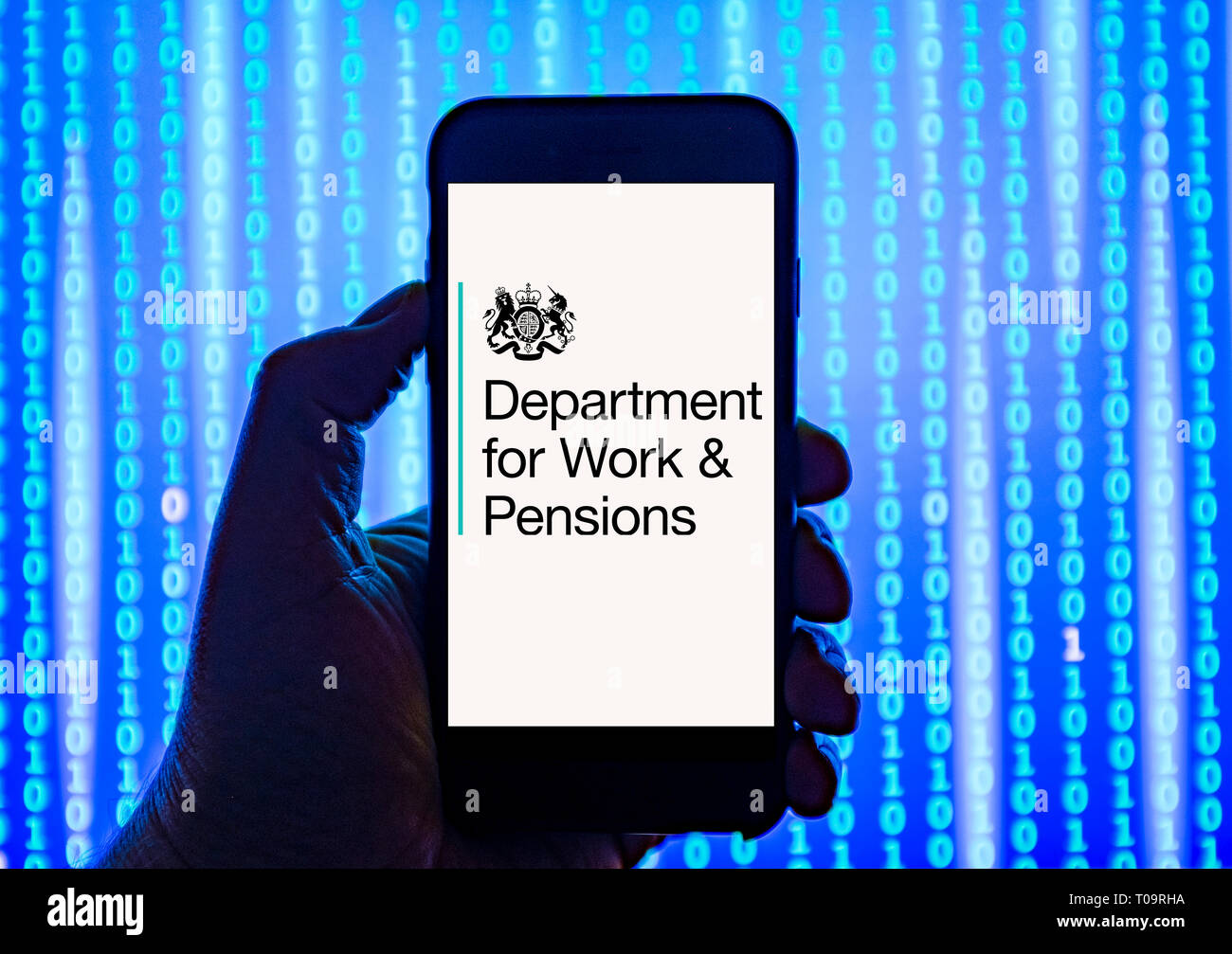 Department for work and pensions logo hires stock photography and images Alamy