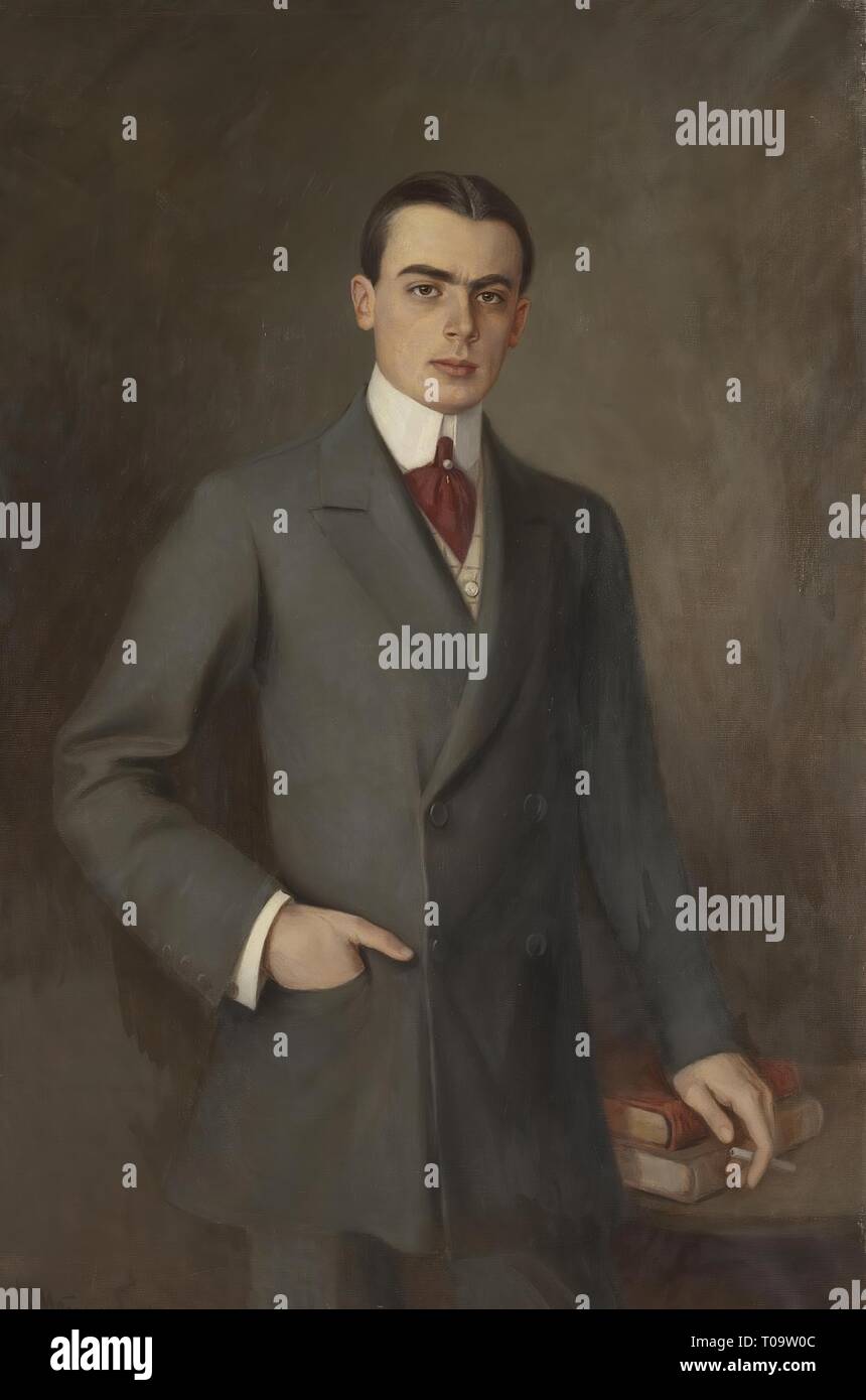 'Portrait of Prince Nikolai Felixovich Yusupov'. Russia, Circa 1910 ...