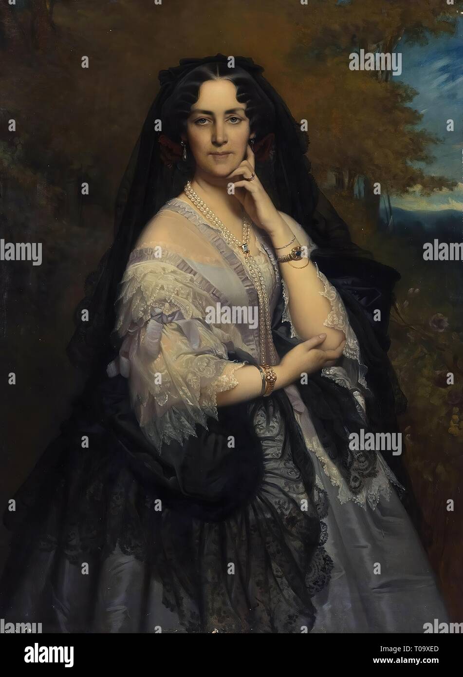 'Portrait of Princess Zinaida I. Yusupova'. Russia, No earlier than