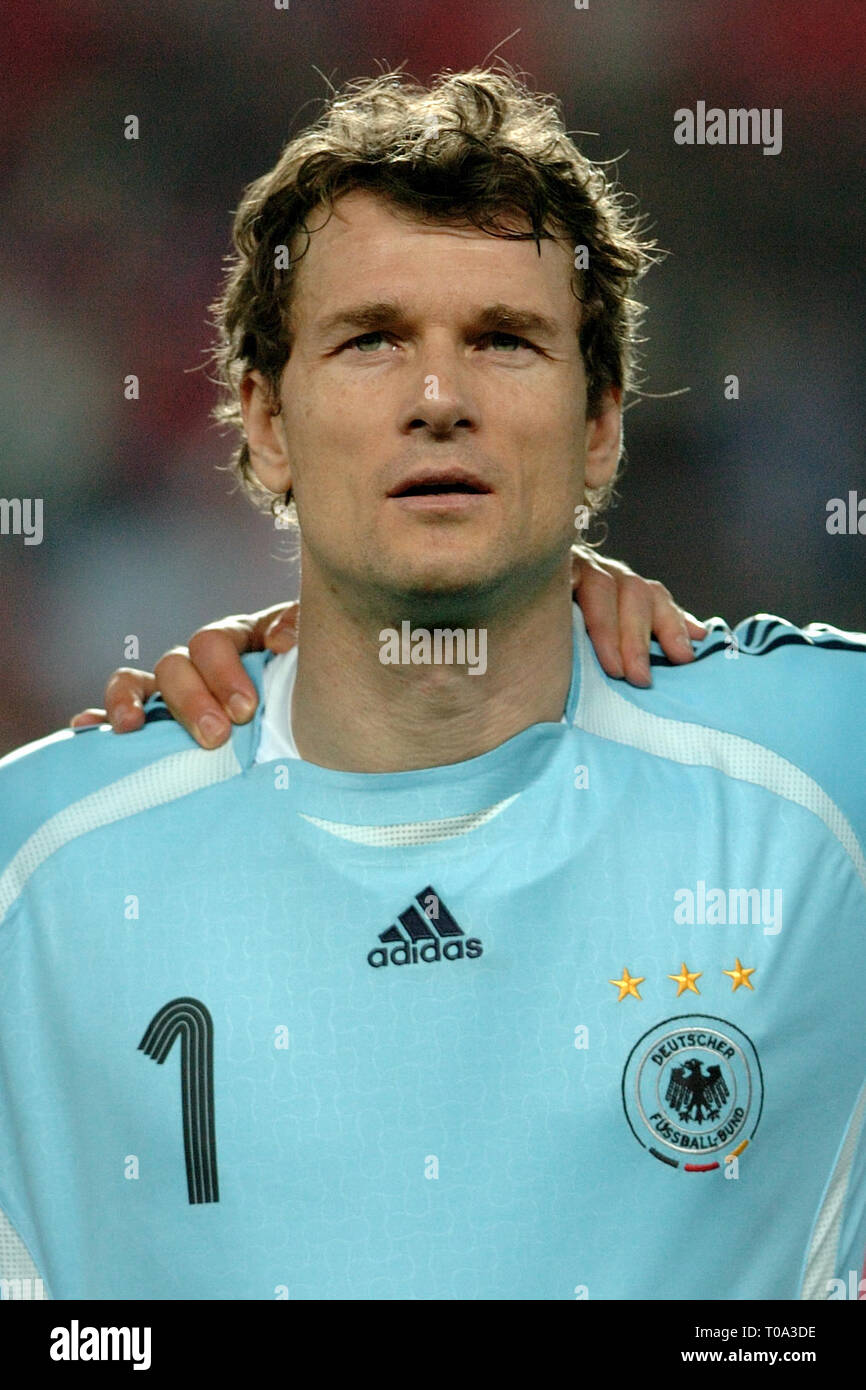 March 24, 2007 - Prague, Czech republic - Euro 2008 group D qualifying match between Czech Republic and Germany, 1:2, Toyota arena in Prague, 24 March 2007, CZE. Jens Lehmann, goalkeeper of Germany. Photo Slavek Ruta (Credit Image: © Slavek Ruta/ZUMA Wire) Stock Photo