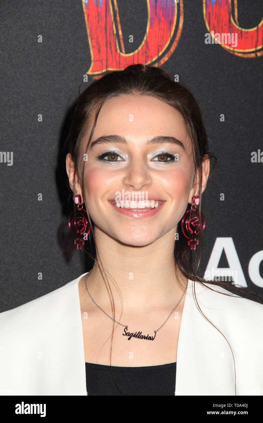 Sky Katz 03/11/2019 The World Premiere of "Dumbo" held at the El