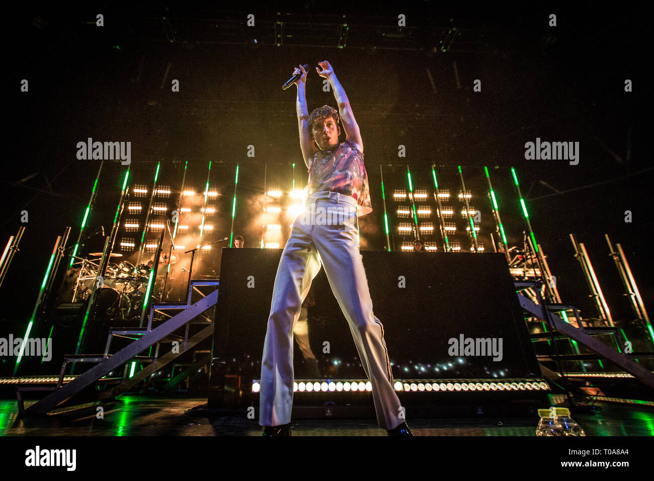 Copenhagen, Denmark. 18th Mar, 2019. Denmark, Roskilde - March 18, 2019. The South African-Australian singer, songwriter and actor Troye Sivan performs a live concert at Forum in Copenhagen. (Photo Credit: Gonzales Photo/Alamy Live News Stock Photo