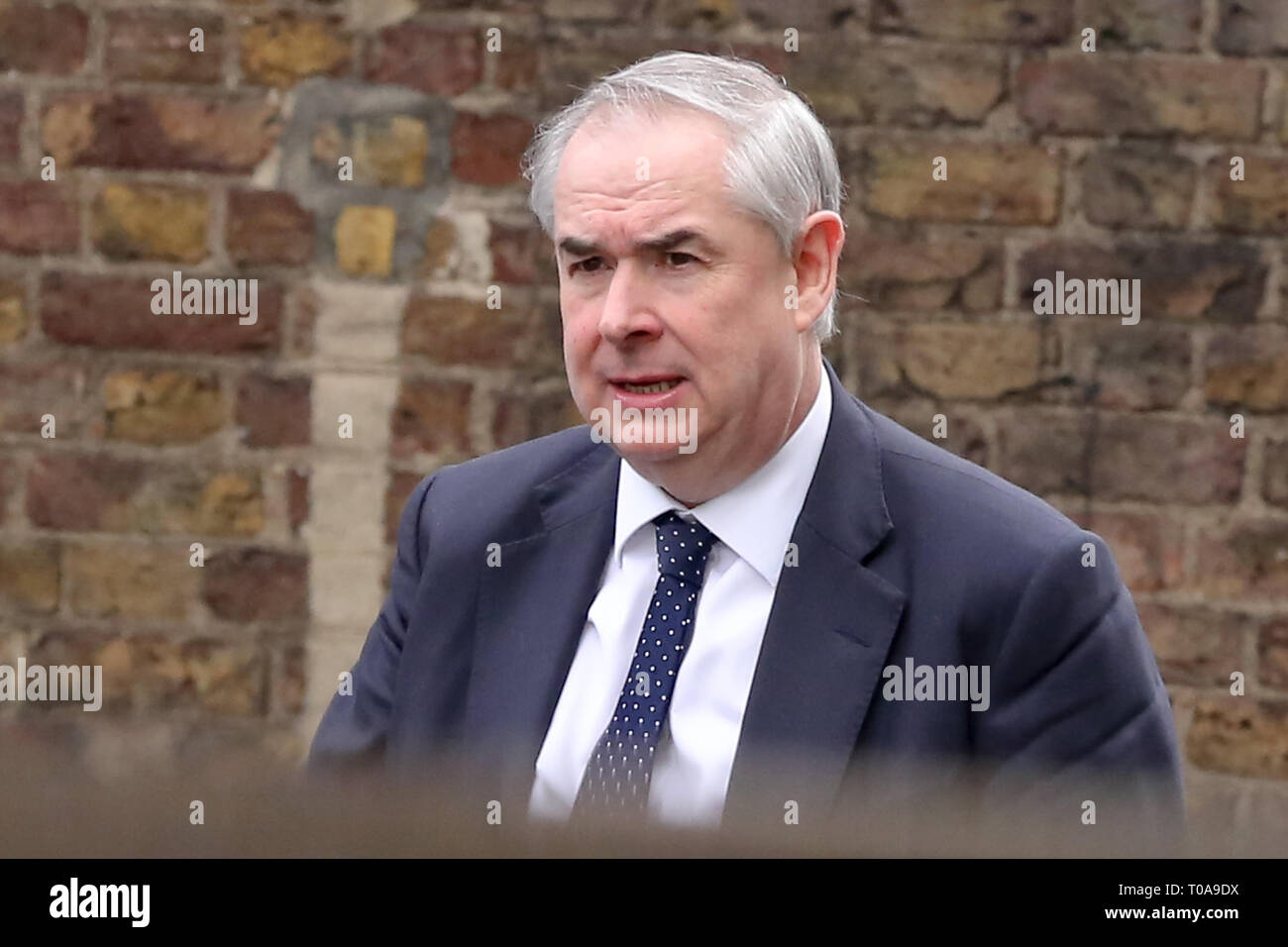 Downing Street, London, UK 19 Mar 2019 - Geoffrey Cox - Attorney General  arrives in Downing Street for the weekly Cabinet meeting.  Credit: Dinendra Haria/Alamy Live News Stock Photo